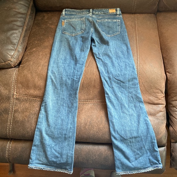 Flared jeans from brand (Paige) great condition and low rise and comfortable. - Picture 5 of 5